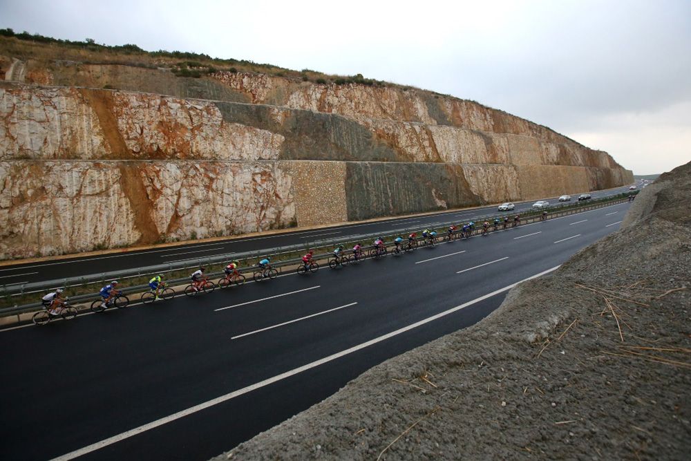 The race cut through the Turkish countryside