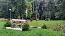 Fence 19a: Blenheim Horse Trials cross-country course gallery