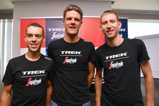 Richie Porte, Jasper Stuyven and Bauke Mollema (Trek-Segafredo)