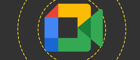 The Google Meet icon on the ITPro background