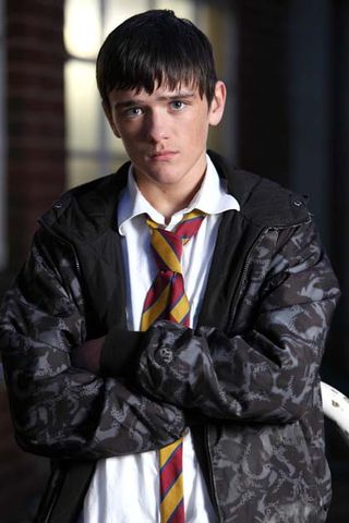 George Sampson: 'I get to trash the school!'