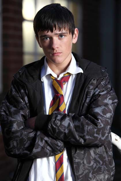 George Sampson: &#039;I get to trash the school!&#039;