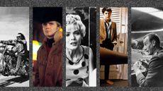 The best films of the 1960s, including (L-R) Easy Rider, Midnight Cowboy, Agnes 5 to 7, The Graduate and Dr Strangelove