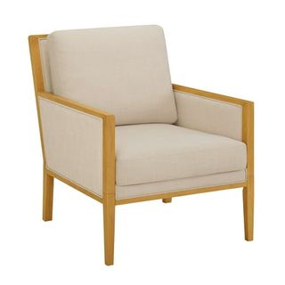 Better Homes & Gardens Windsor Beige Linen Chair