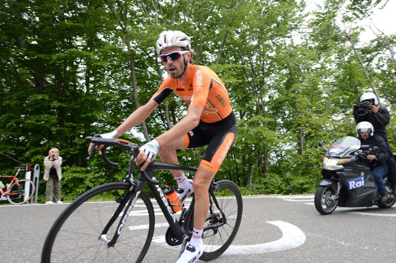 Samuel S&aacute;nchez riding to second in the Polsa time trial