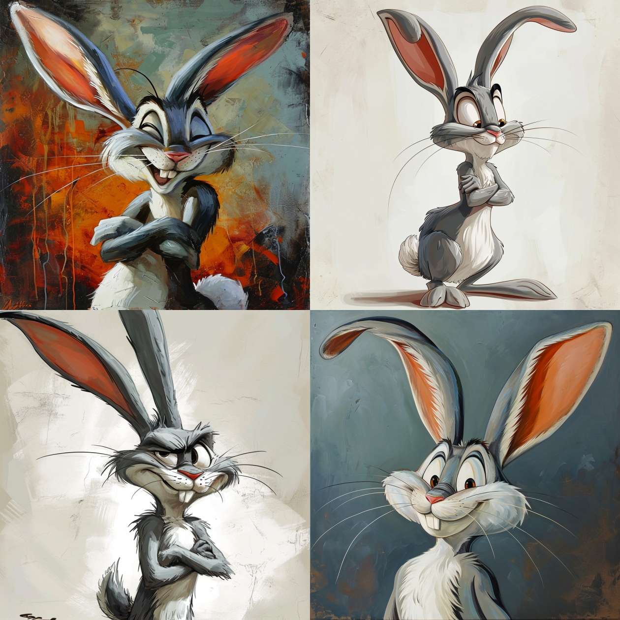 Bugs Bunny Generated by Midjourney