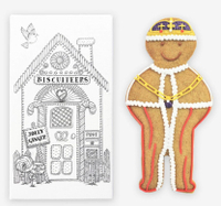 King Charles III Jolly Ginger, £7.95 | Biscuiteers