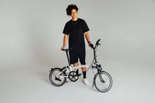 Shantell Martin and her one-off Brompton C Line