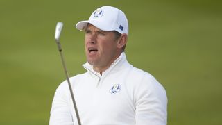 Lee Westwood at the 2014 Ryder Cup at Gleneagles