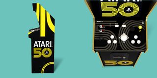 Atari 50th Anniversary Deluxe Arcade Machine by Arcade1UP