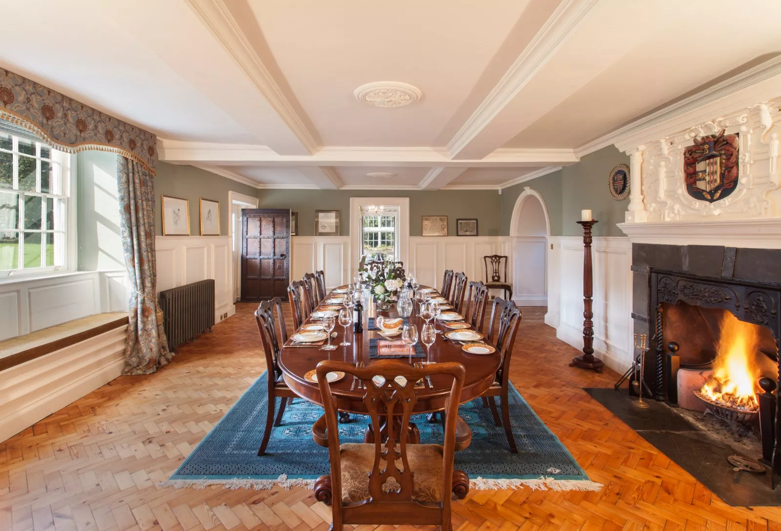 Hudscott Manor is for sale via Strutt & Parker