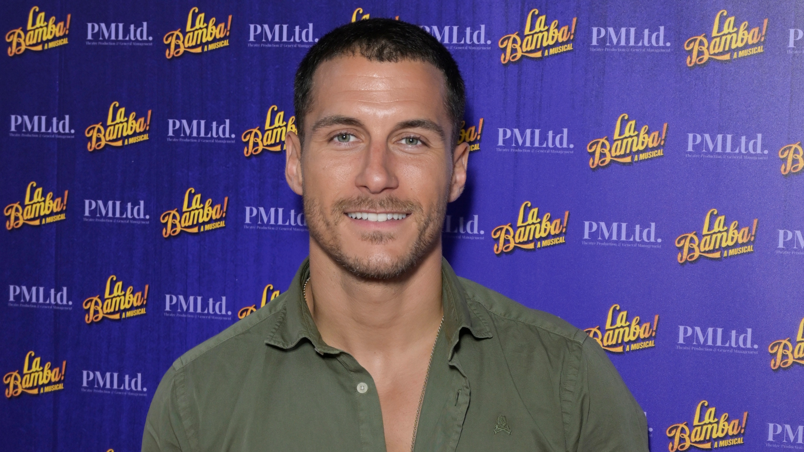 Gorka M&amp;aacute;rquez attends the "La Bamba" London Press Night at The Peacock Theatre on August 22, 2023