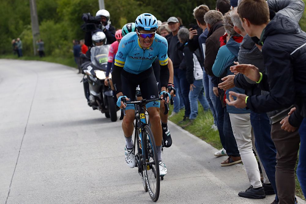 Jakob Fuglsang (Astana) wins Liege-Bastogne-Liege