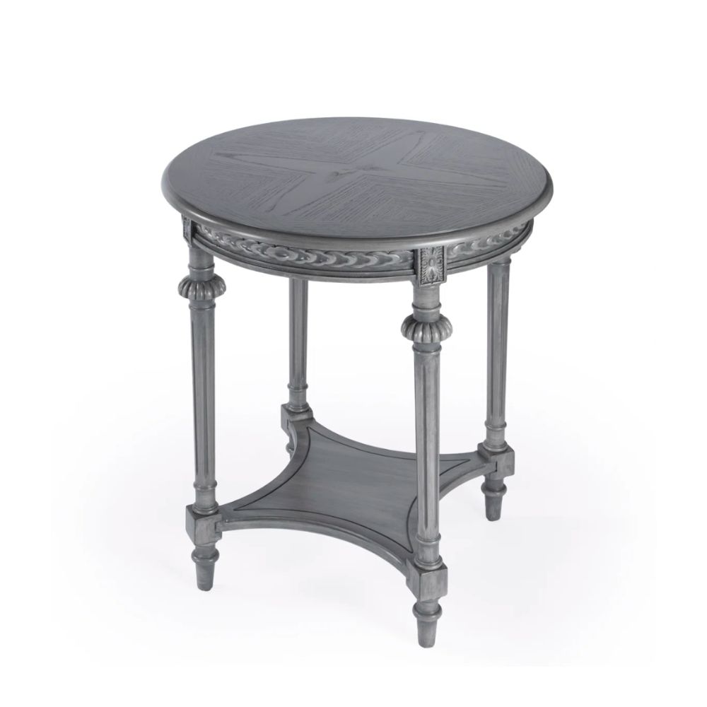 Gray side table