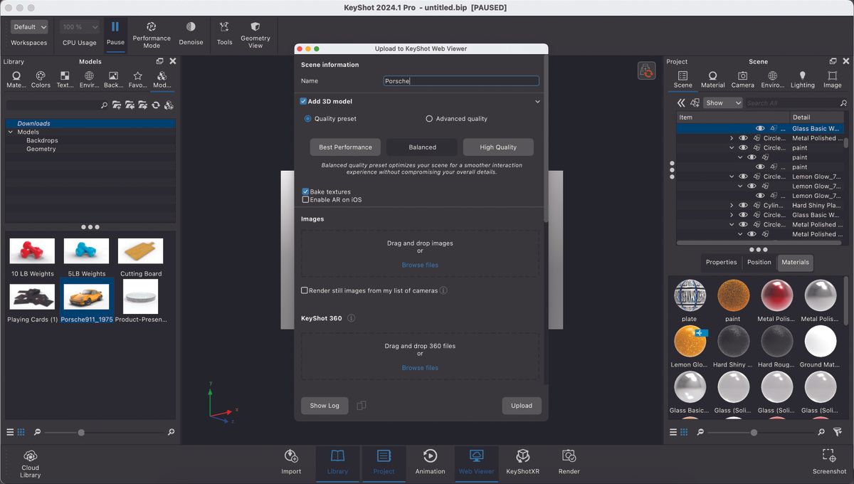 Learn the workflow for KeyShot Web Viewer | Creative Bloq