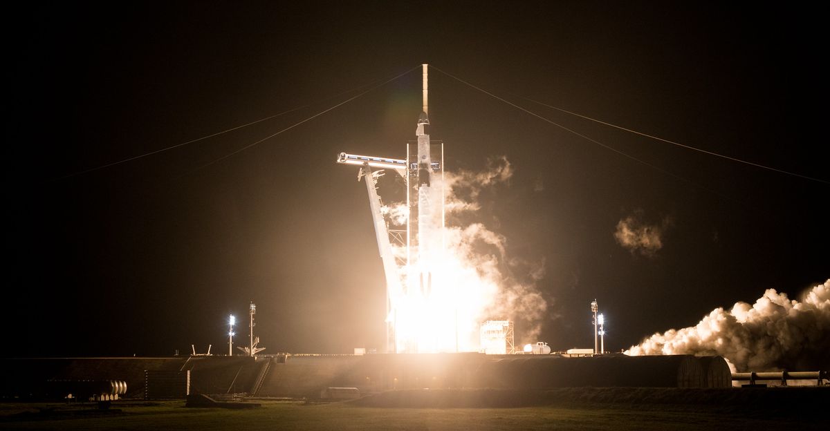 Trump and Biden hail SpaceX's Crew-1 astronaut launch success for NASA