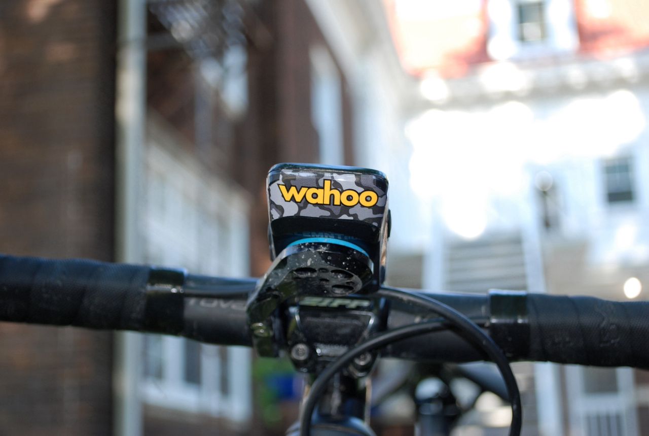A custom wahoo wrap for Sarah Sturm