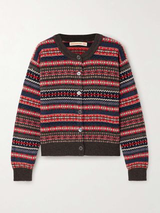 Fair Isle Wool Cardigan