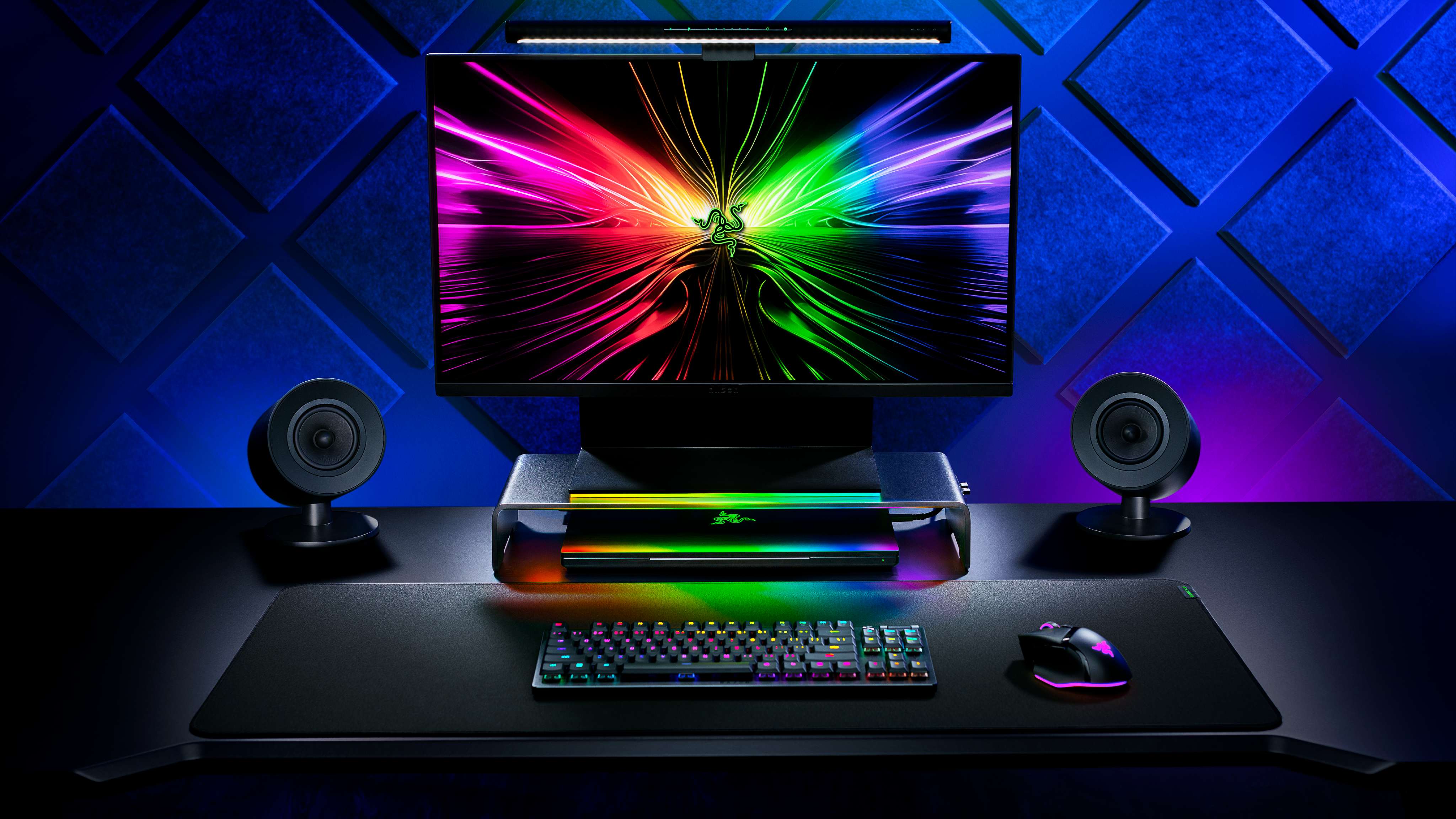 Image of the Razer Monitor Stand Chroma.