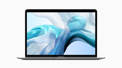 Best MacBook Air deals 2023, image shows MacBook Air against grey background