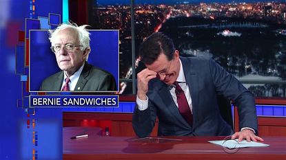 Bernie Sanders busts out the sandwich puns