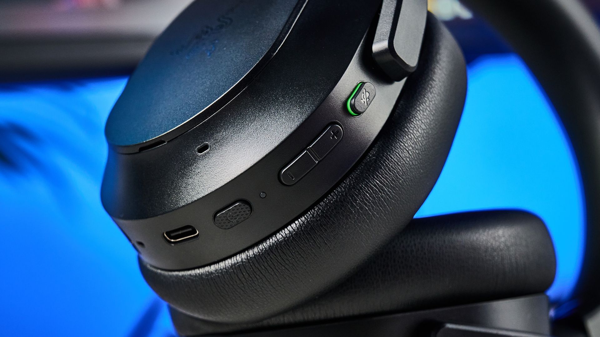A black Razer Barracuda V2 Pro gaming headset