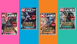 League of Legends PC Gamer magazine