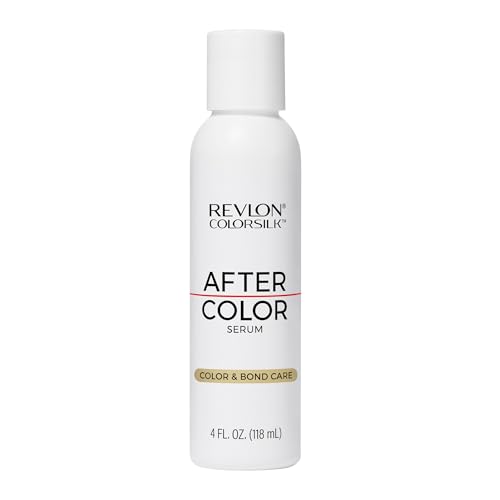 Revlon Colorsilk After Color Shielding Serum, Frizz Control &amp;amp; Split End Repair, Hair Stregthening Treatment, for All Hair Colors &amp;amp; Types, 4 Fl Oz