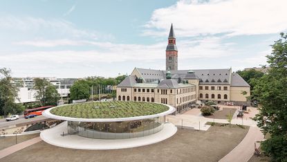 JKMM - National Museum of Finland shot from the air