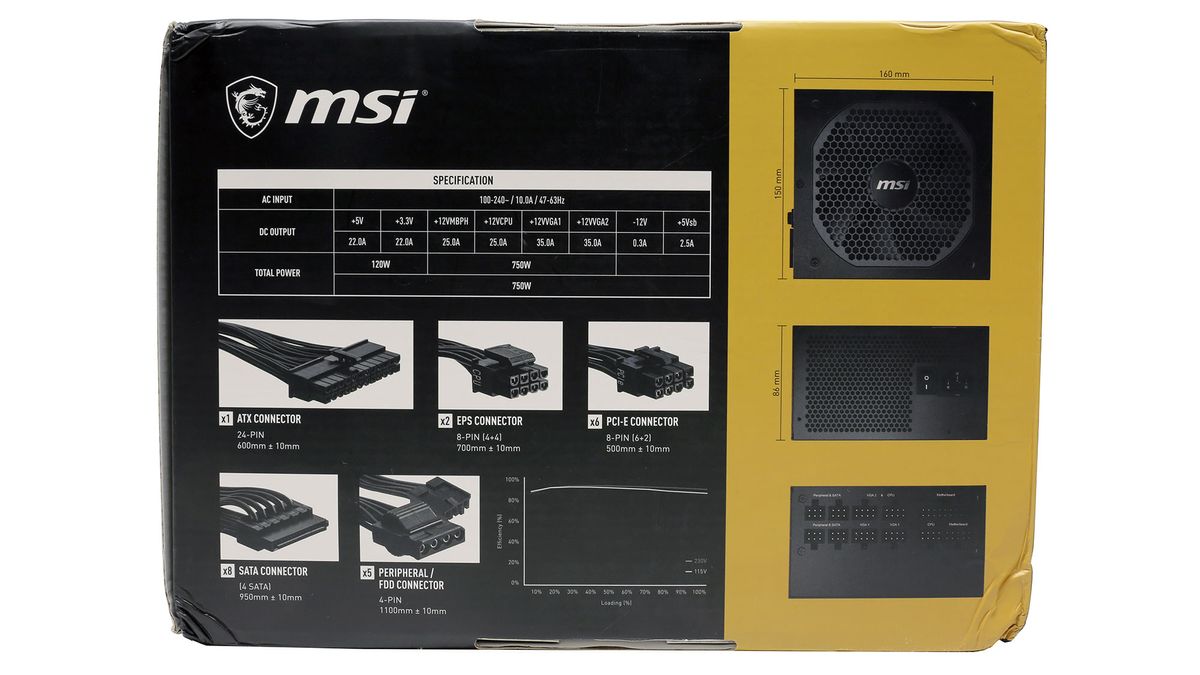 MSI MPG A750GF