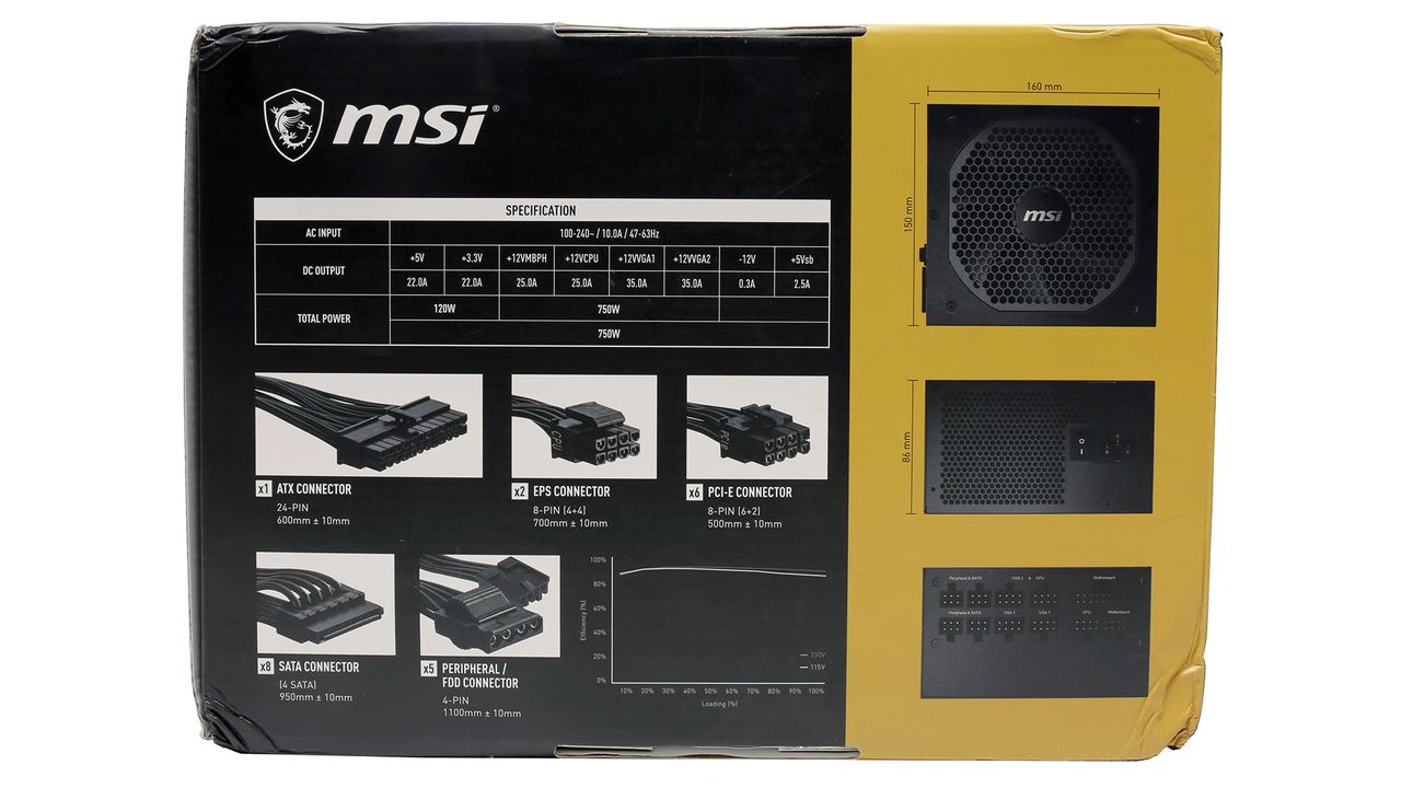 MSI MPG A750GF