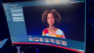 a photograph of the Logitech Intelligent Gaming Agent on a PC