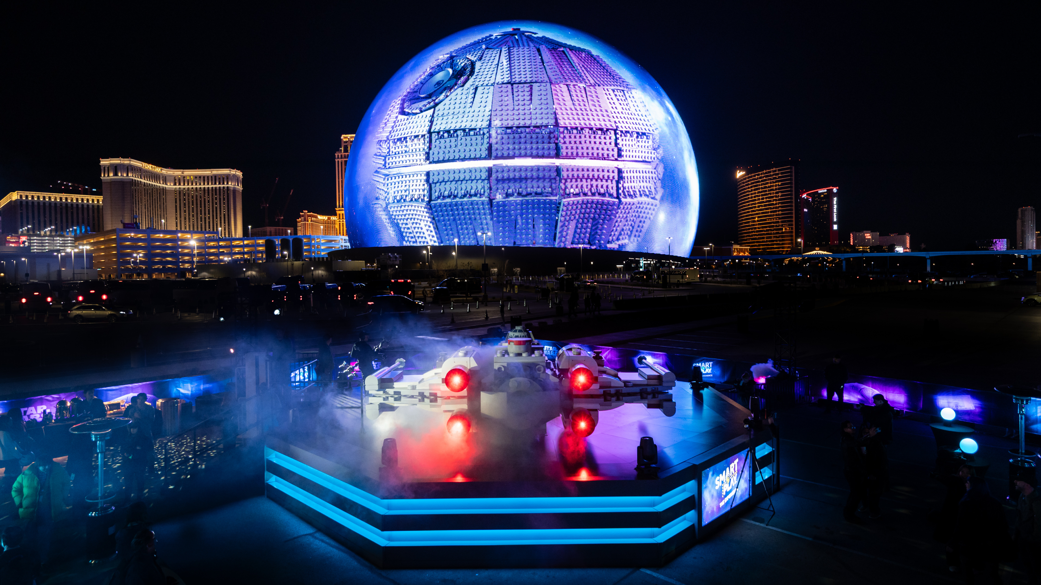 Lego Star Wars Sphere Experience at CES 2026