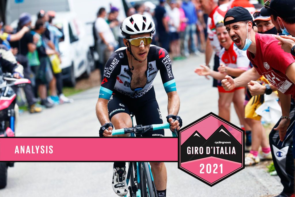 Simon Yates (Team BikeExchange) on stage 19 of the Giro d&#039;Italia