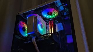 Allied Patriot-A gaming PC with rainbow RGB