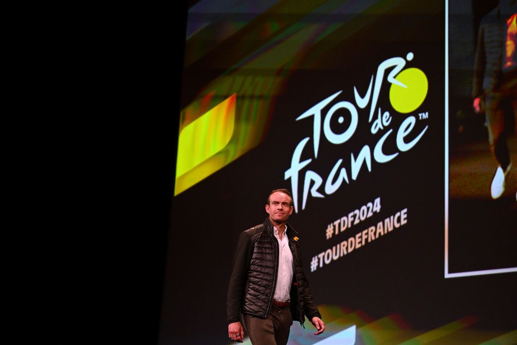 PARIS FRANCE OCTOBER 25 Alexander Kristoff of Norway and UnoX Pro Cycling Team during the 111th Tour de France 2024 3rd Tour de France Femmes 2024 Route Presentation UCIWT UCIWWT on October 25 2023 in Paris France Photo by Dario BelingheriGetty Images