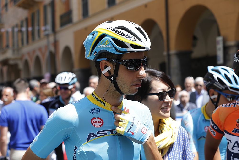 Fabio Aru (Astana) ready to start stage 4