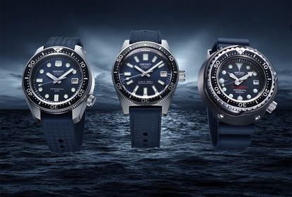 Seiko recreates three of its most iconic dive watches for a big anniversary