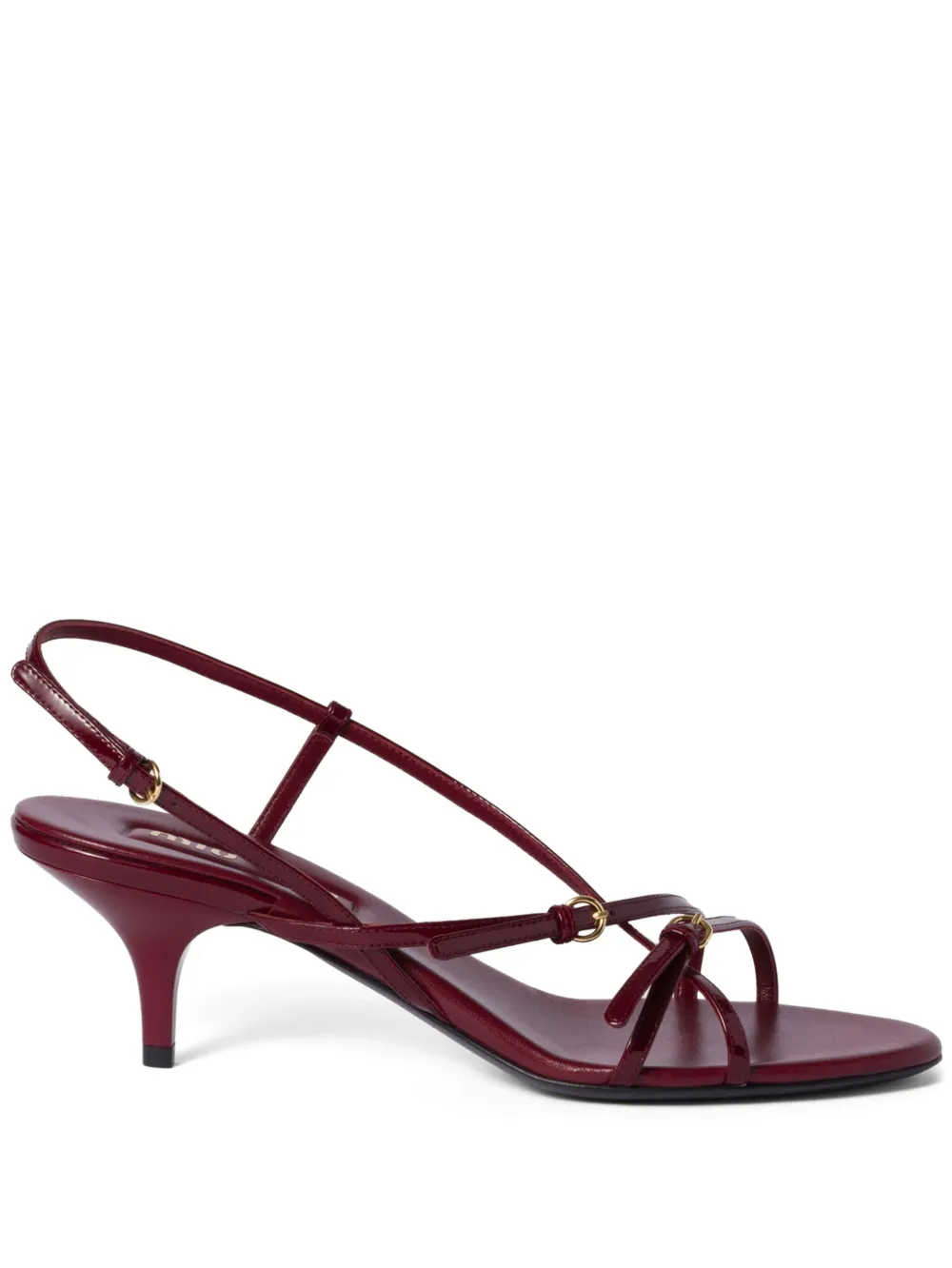 55mm Patent Leather Sandals | 35