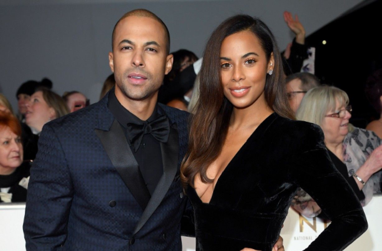 Marvin Humes and Rochelle Humes