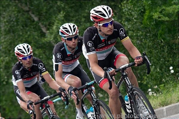 Frank Schleck (RadioShack-Nissan) takes center stage