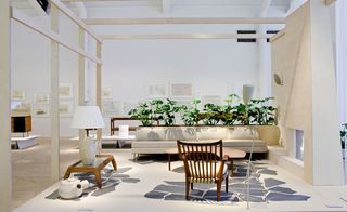 Grossman’s living room in Beverly Hills