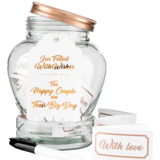 jars with white background with copper topped jar