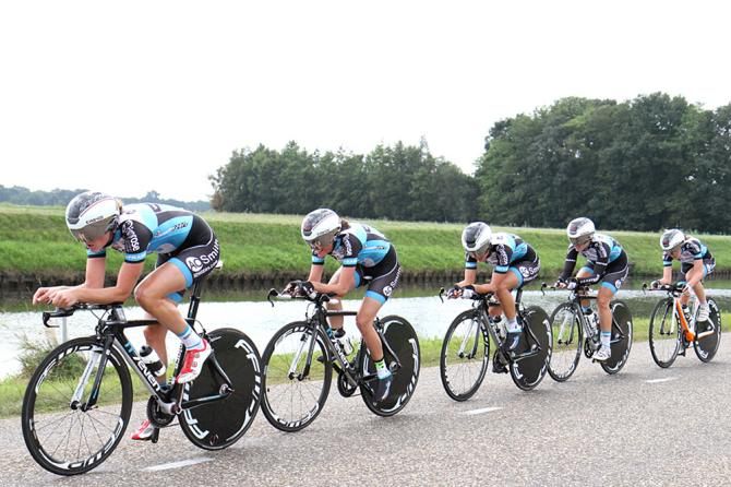 The Sengers Ladies team were sixth fastest