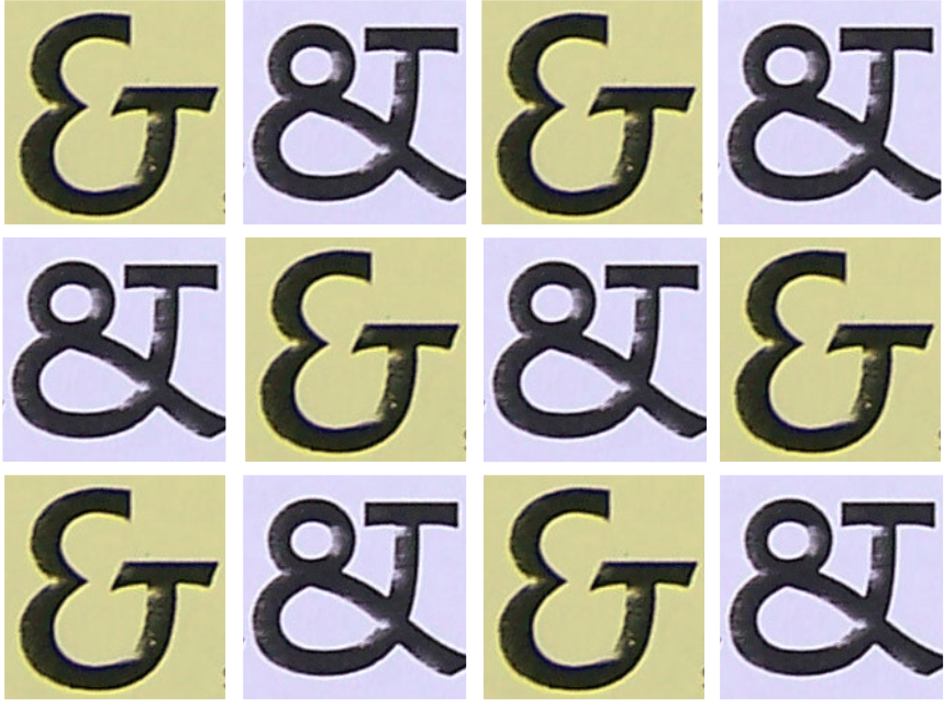 Albertus ampersand variations