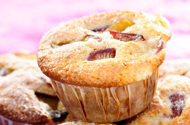 Plum muffins