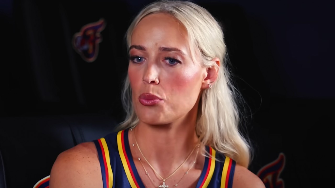 Sophie Cunningham in her interview with the Indiana Fever