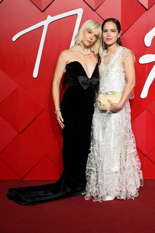 Anna Jewsbury and Selma Blair British Fashion Awards