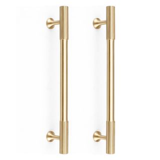 gold bar cabinet handles