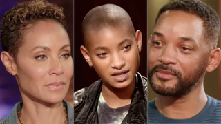 Jada, Willow, and Will Smith on Red Table Talk